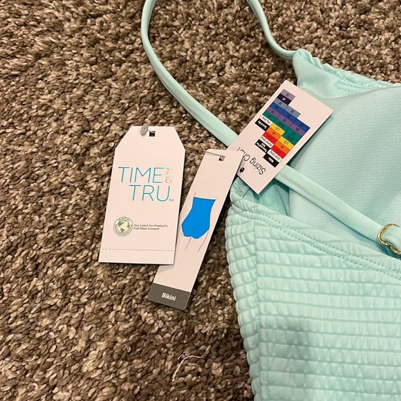 NWT! Time and Tru One Piece Swimsuit. M (8-10) - Picture 5 of 7